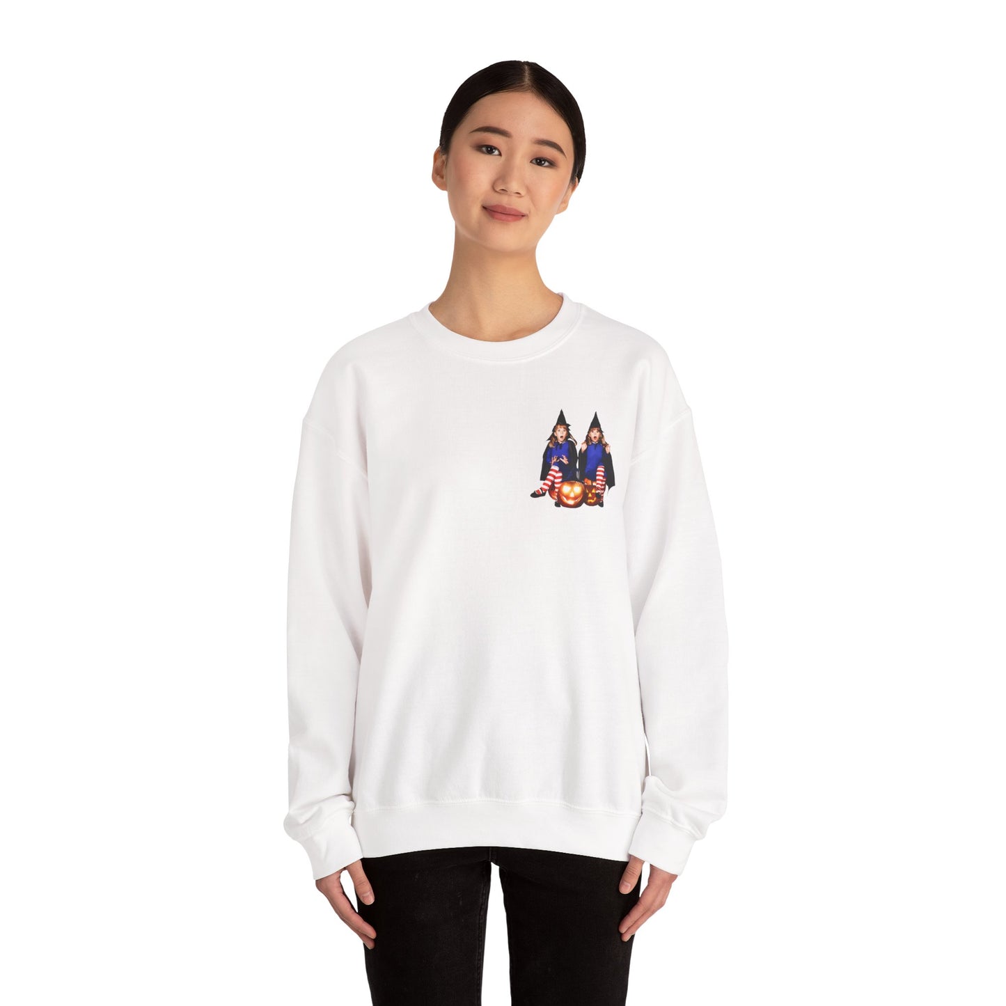 Double Double Design Crewneck Sweatshirt
