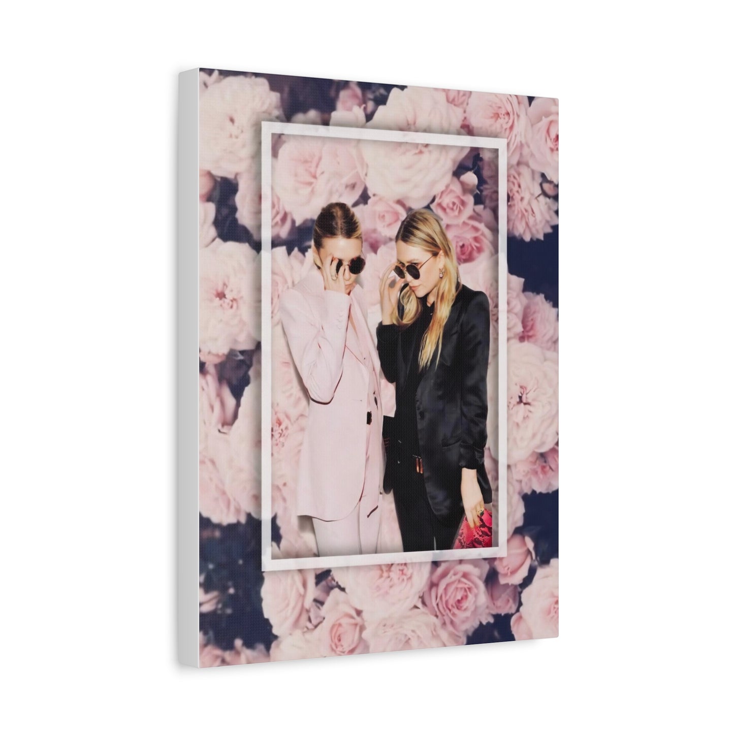 Flower Chic Twins Wall Decor