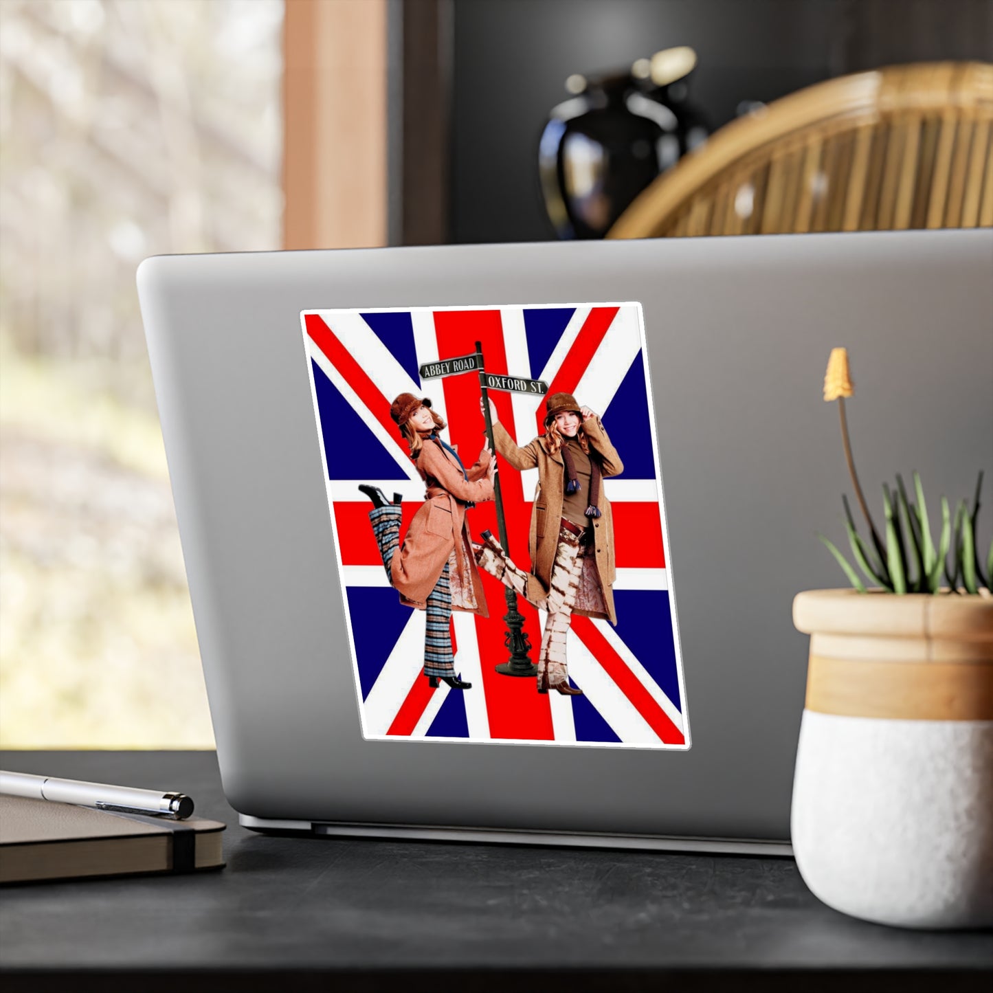 Winning London Kiss-Cut Vinyl Decals