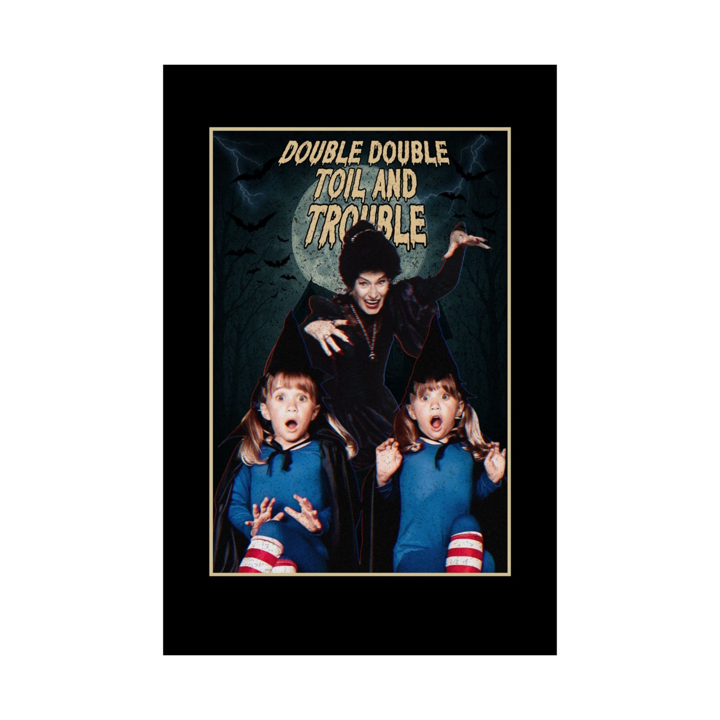 Haunted Double Double Matte Vertical Posters