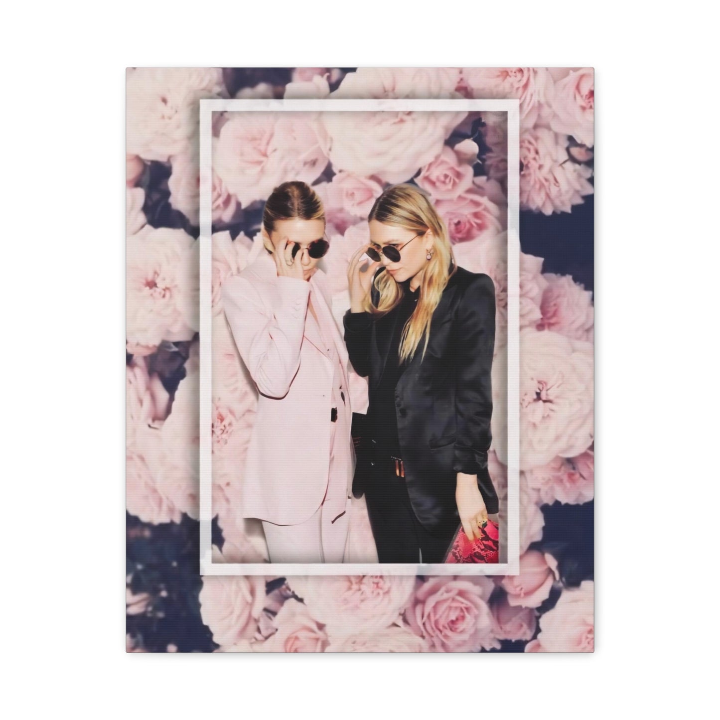Flower Chic Twins Wall Decor