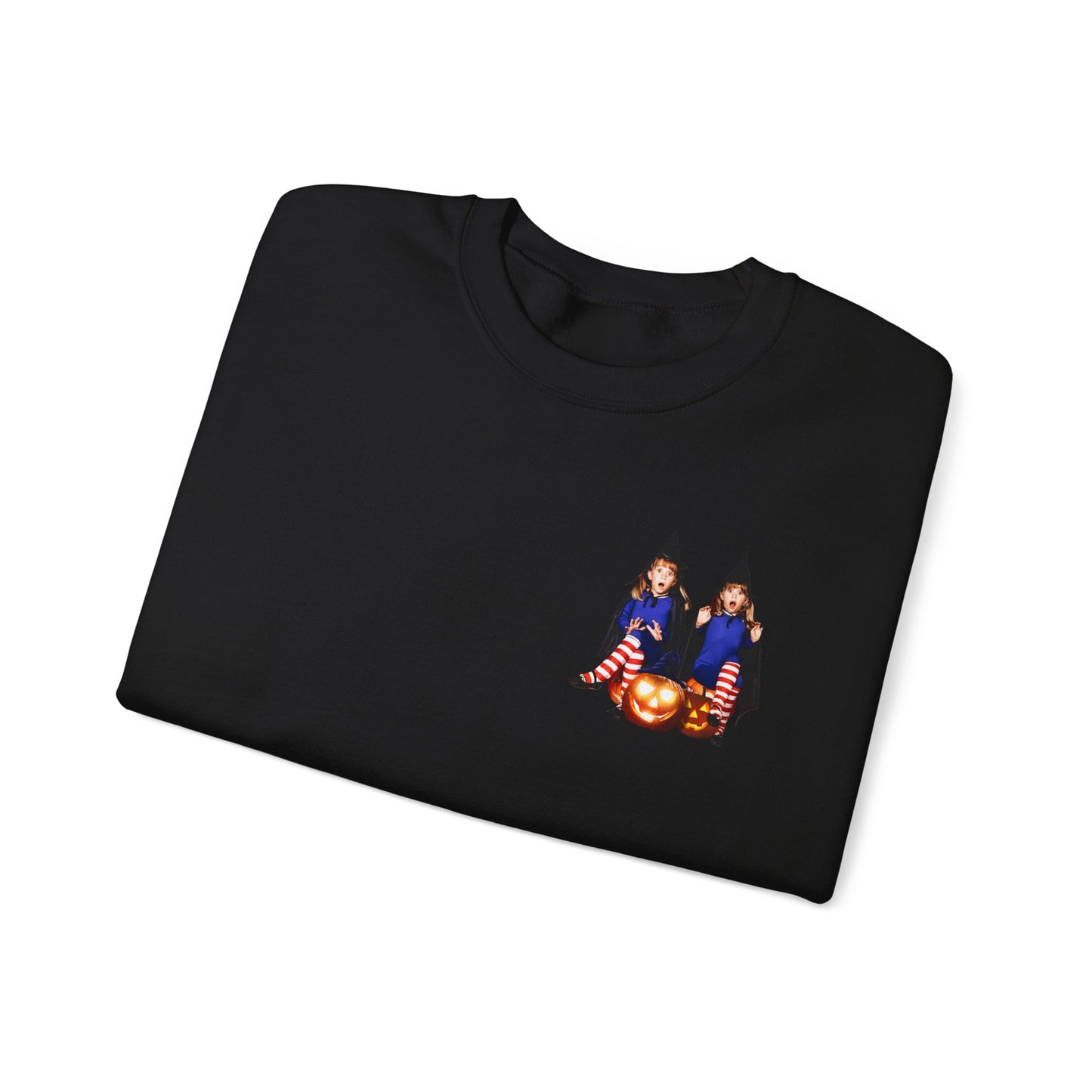 Double Double Design Crewneck Sweatshirt