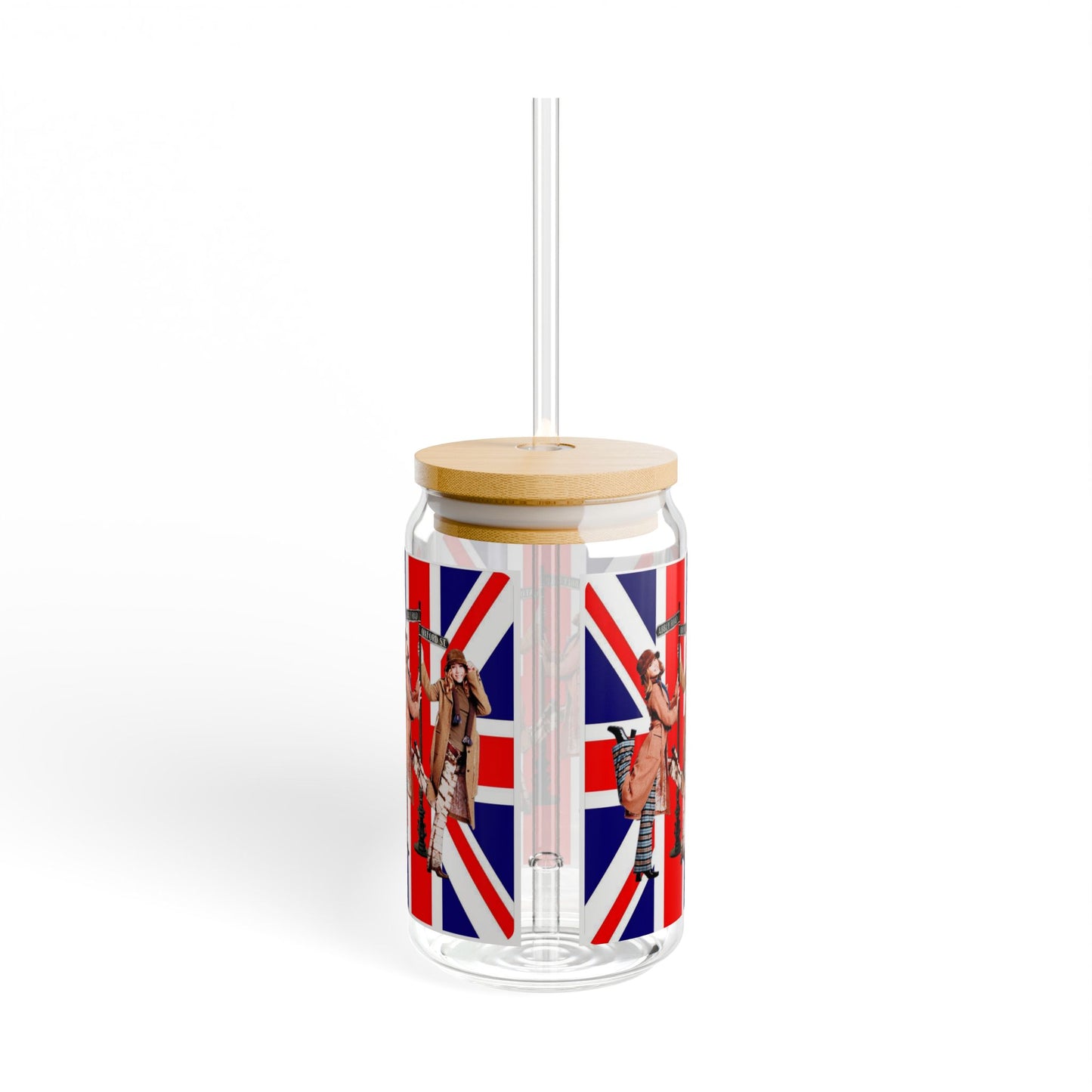 Winning London Union Jack Sipper Glass 16oz