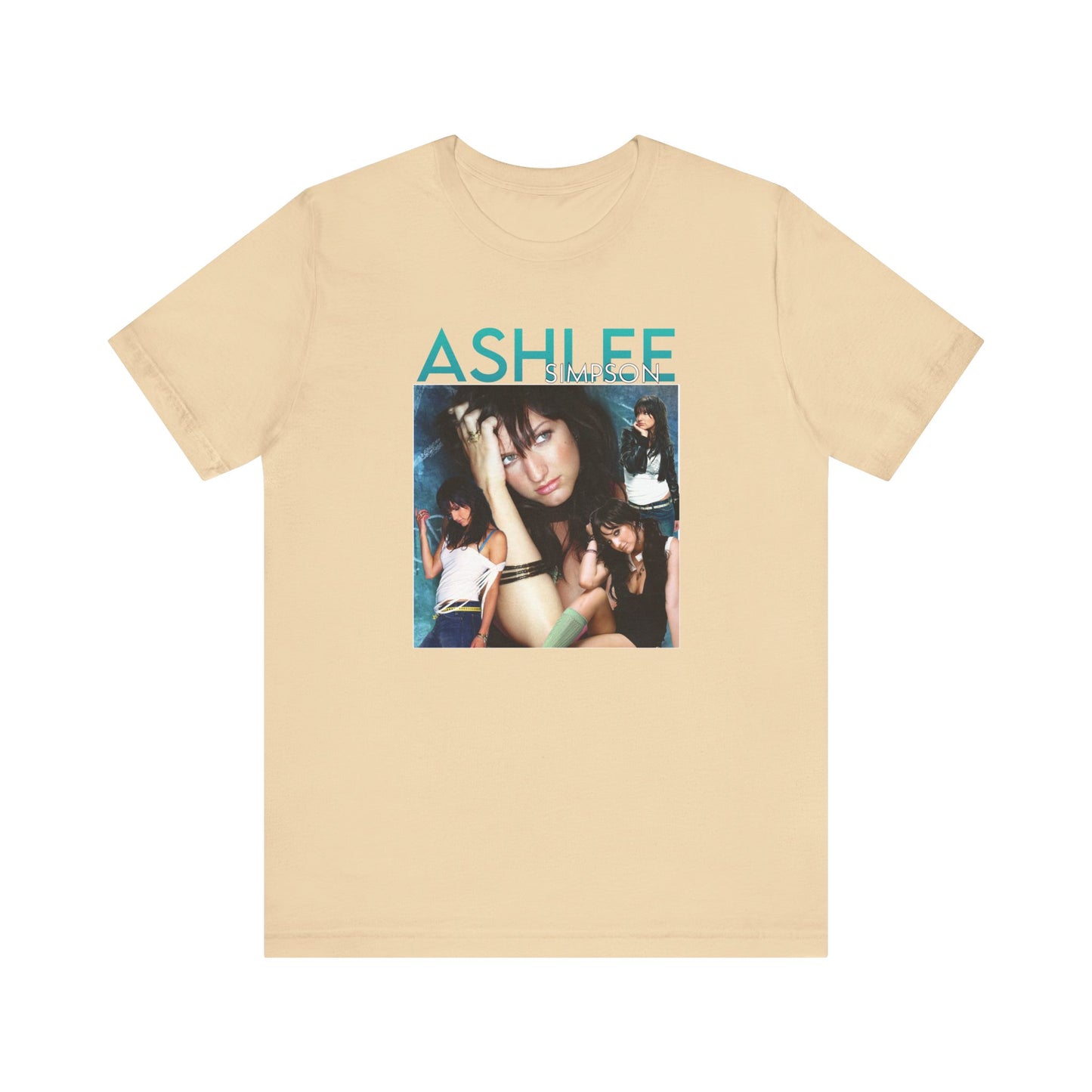 Ashlee Simpson Autobiography Vintage Jersey Short Sleeve Tee