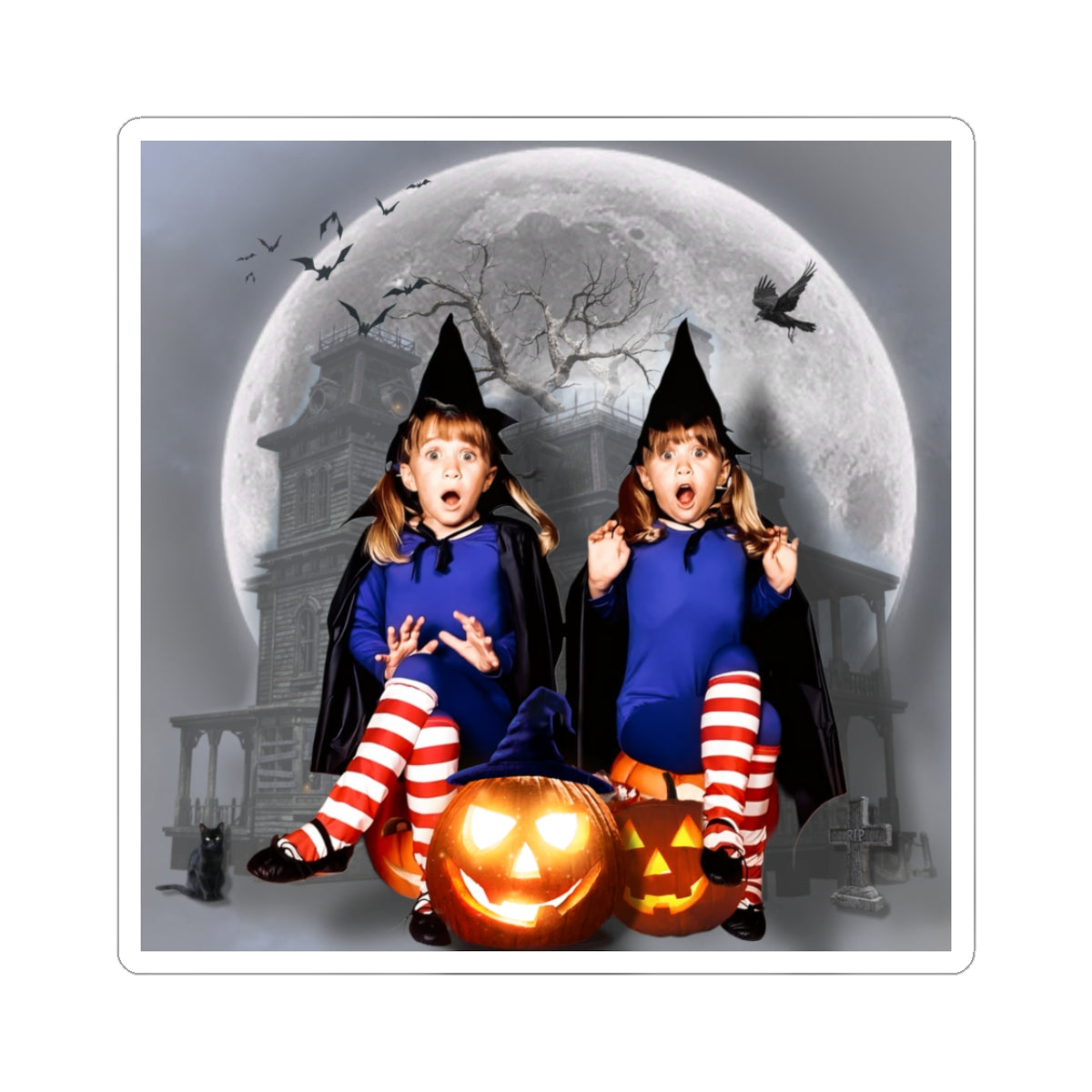 Double Double Kiss-Cut Stickers