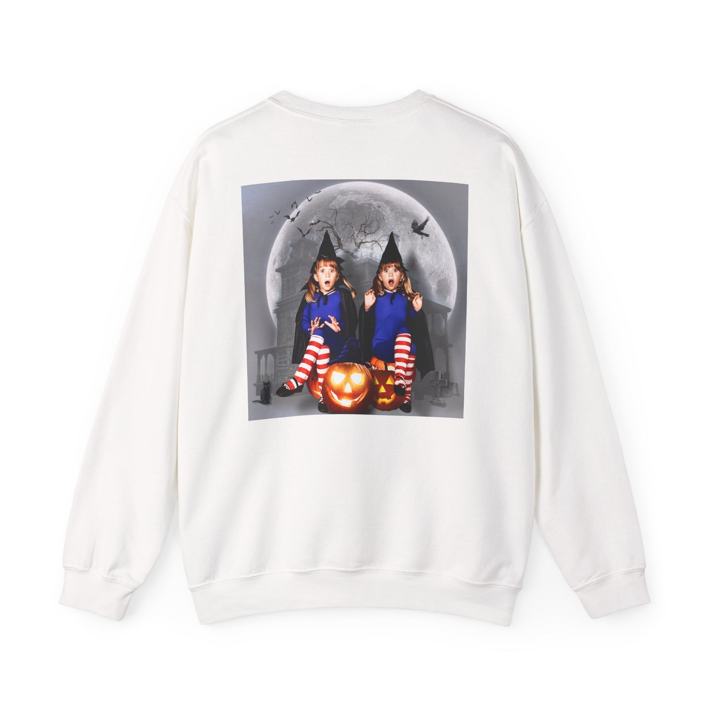 Double Double Design Crewneck Sweatshirt