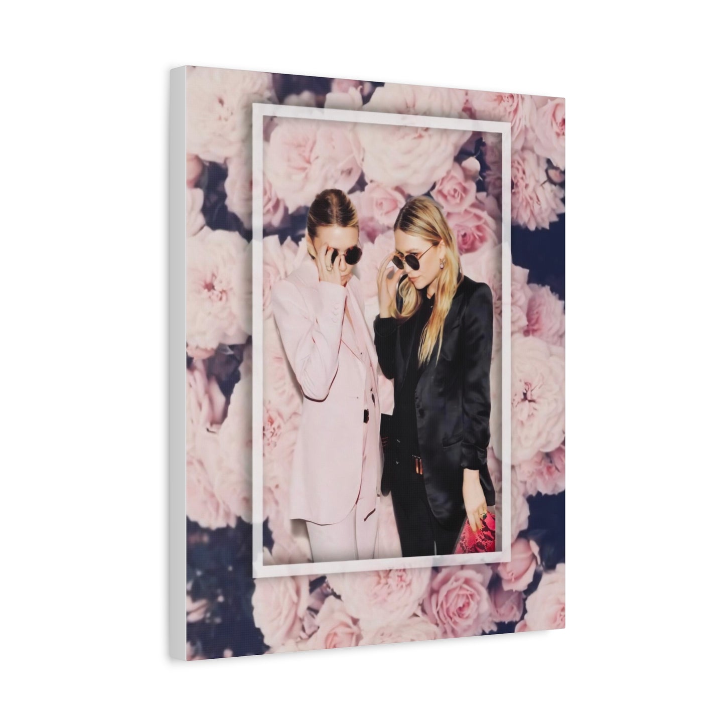 Flower Chic Twins Wall Decor
