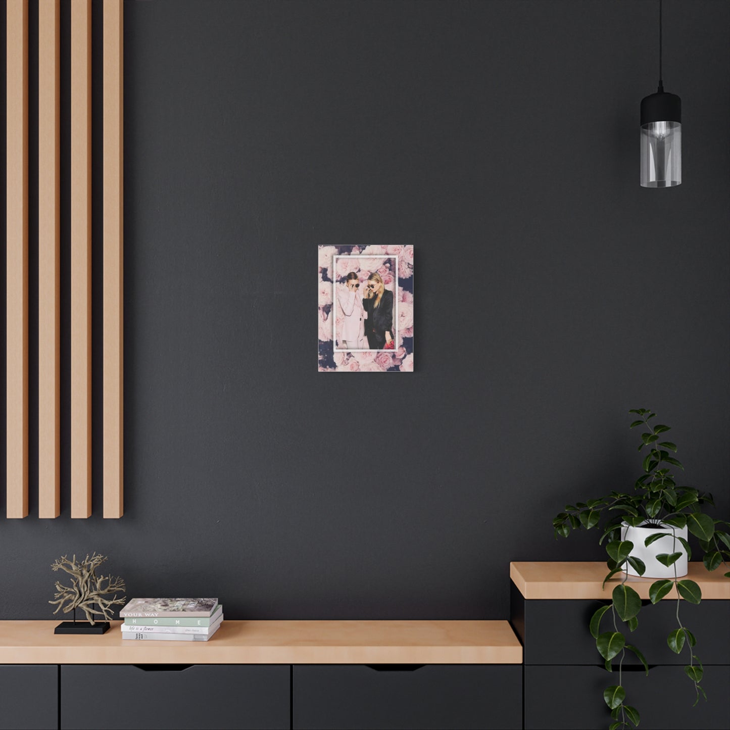 Flower Chic Twins Wall Decor