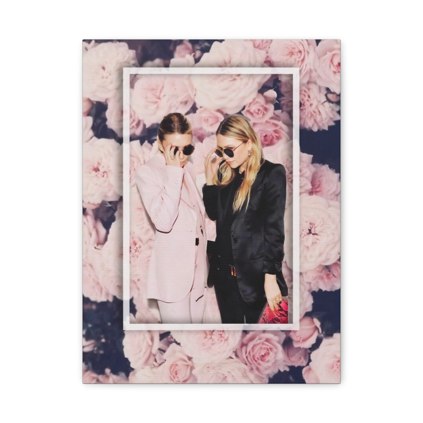 Flower Chic Twins Wall Decor