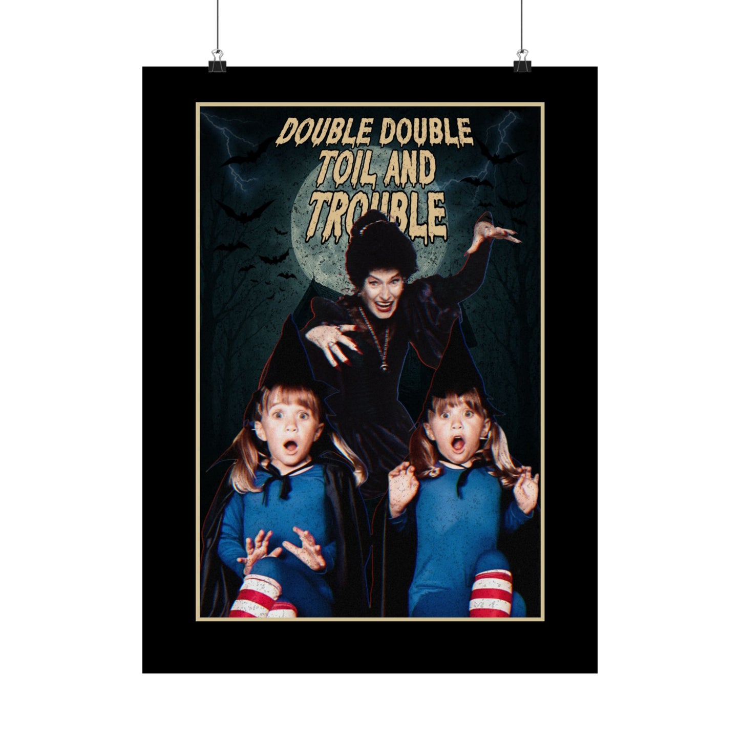 Haunted Double Double Matte Vertical Posters