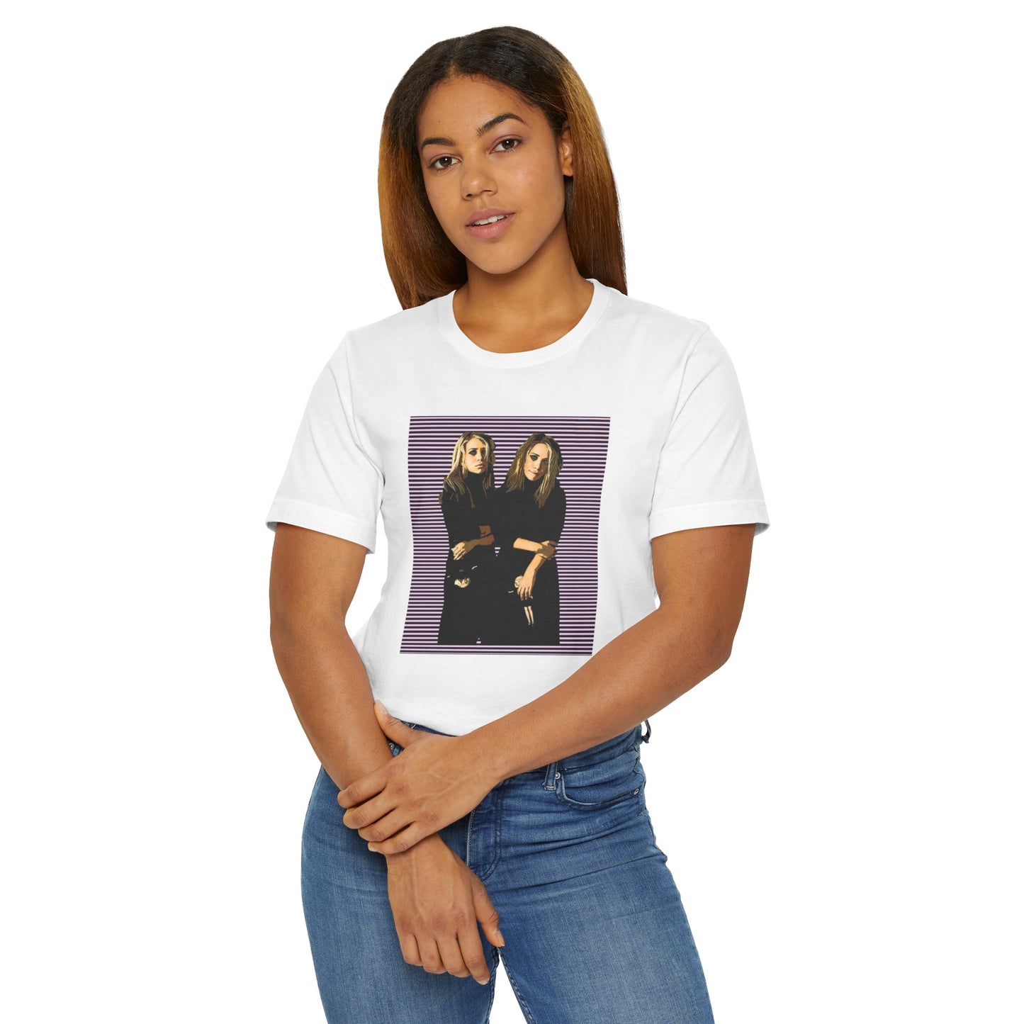 Mary Kate And Ashley Digital Art Unisex Shirt