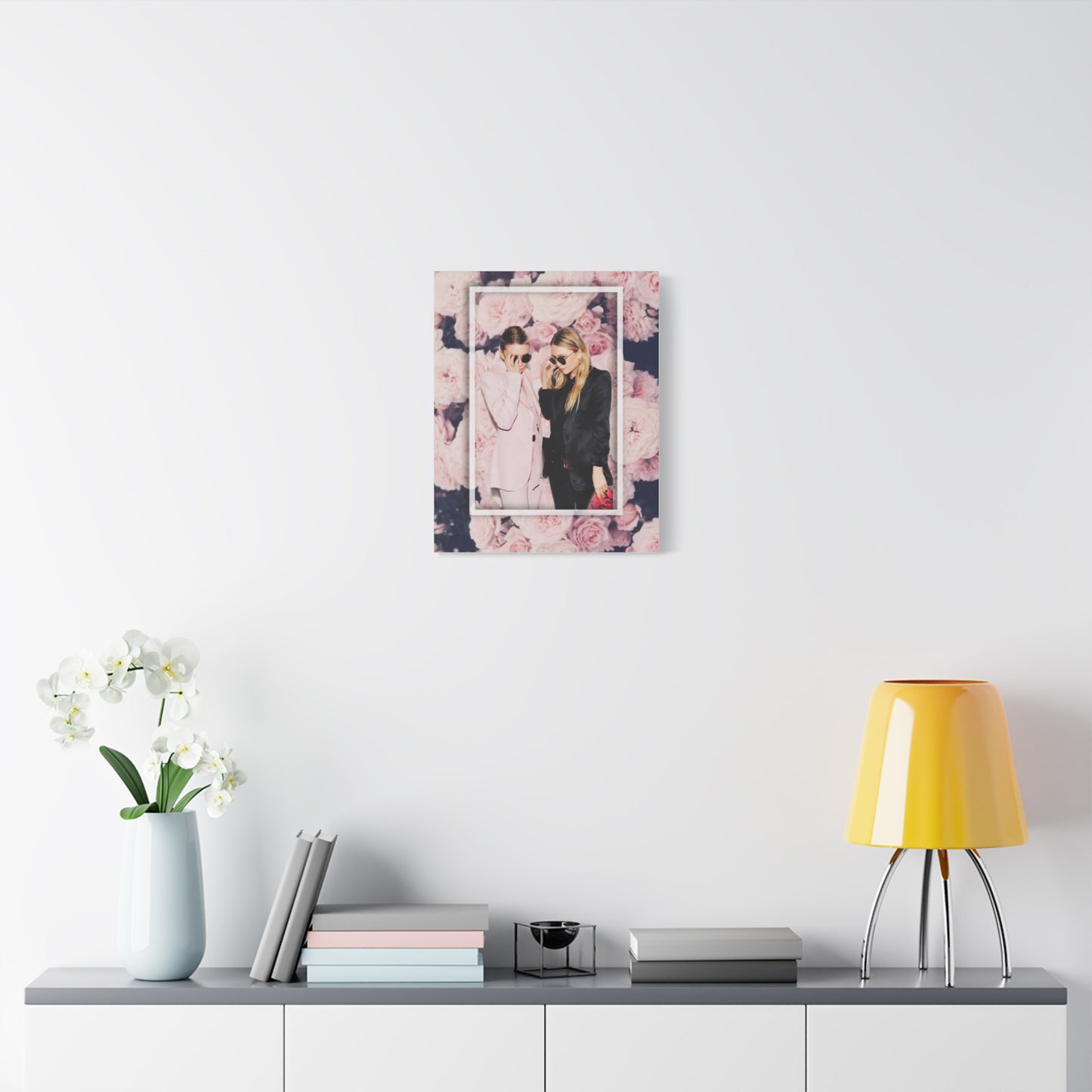 Flower Chic Twins Wall Decor