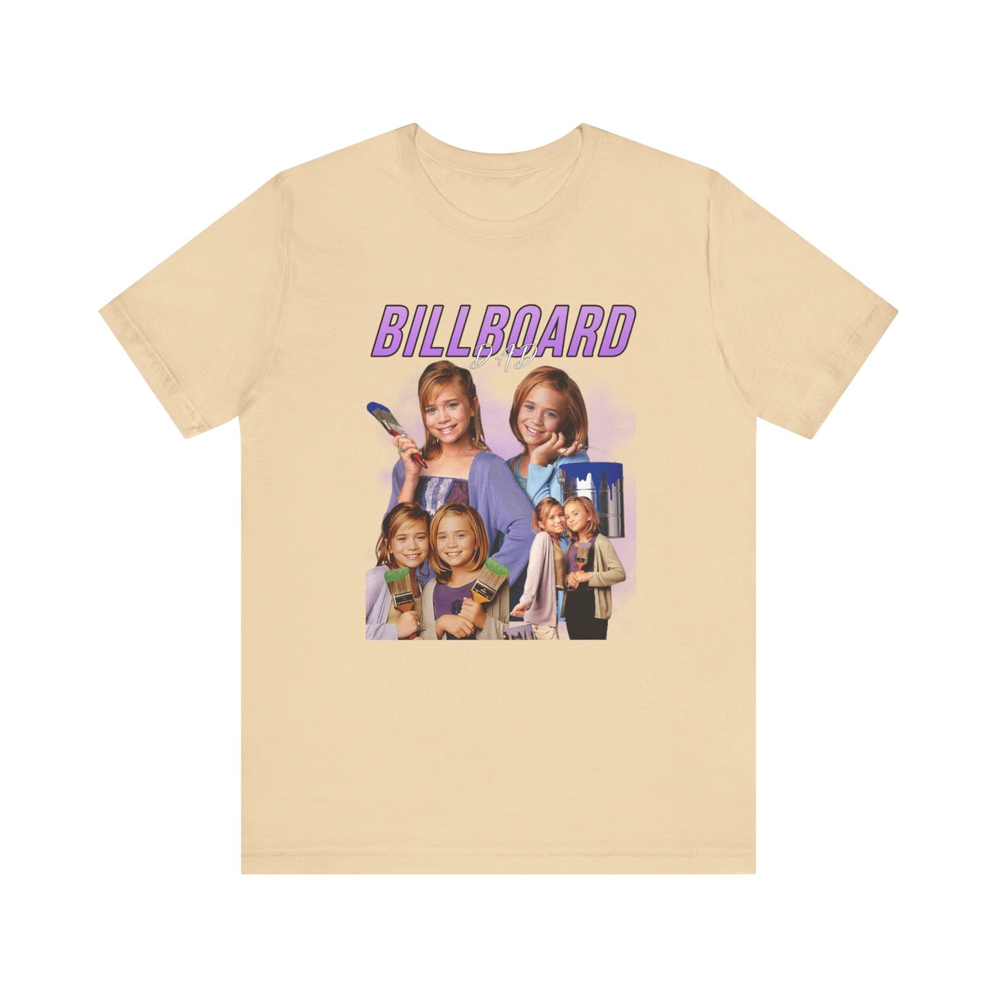 Mary-Kate And Ashley Olsen Billboard Dad Movie Unisex Jersey Short Sleeve Tee 90's Movie Shirt Millennial Shirts