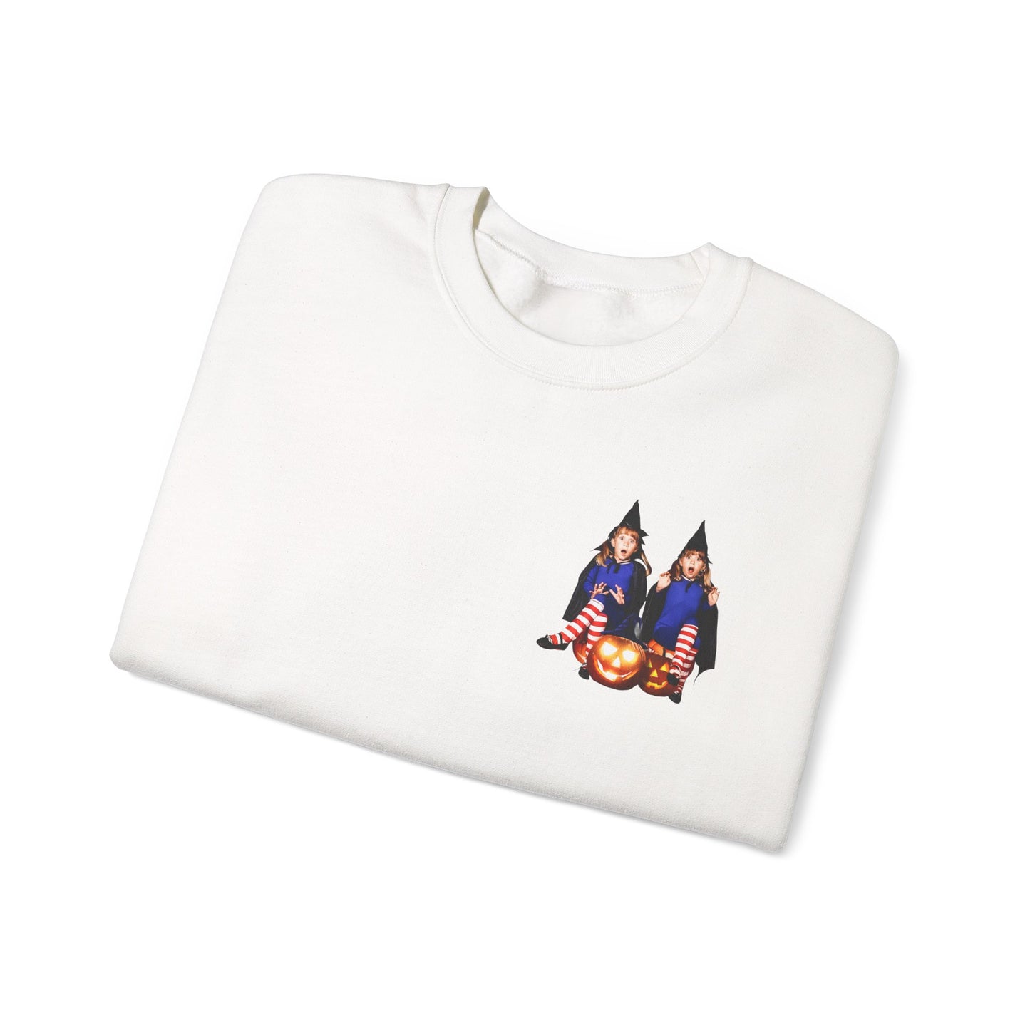 Double Double Design Crewneck Sweatshirt