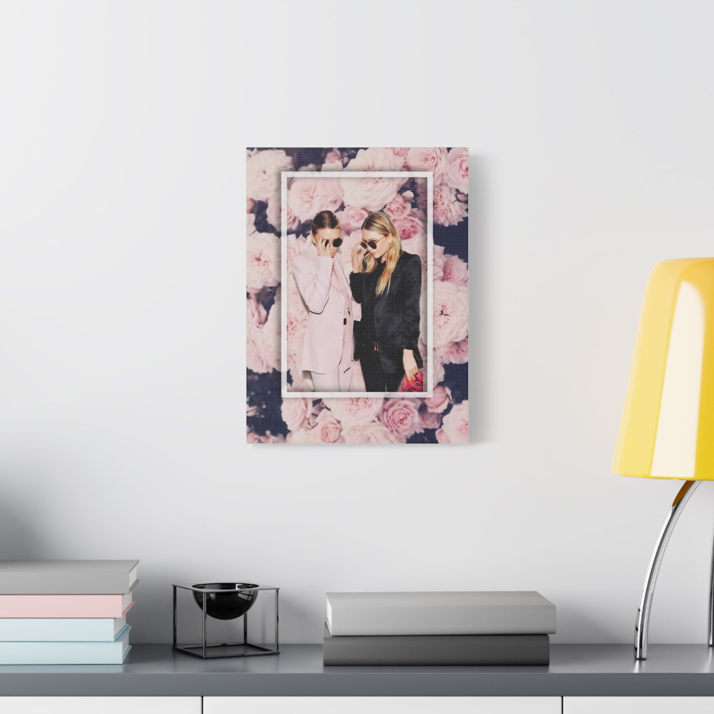 Flower Chic Twins Wall Decor