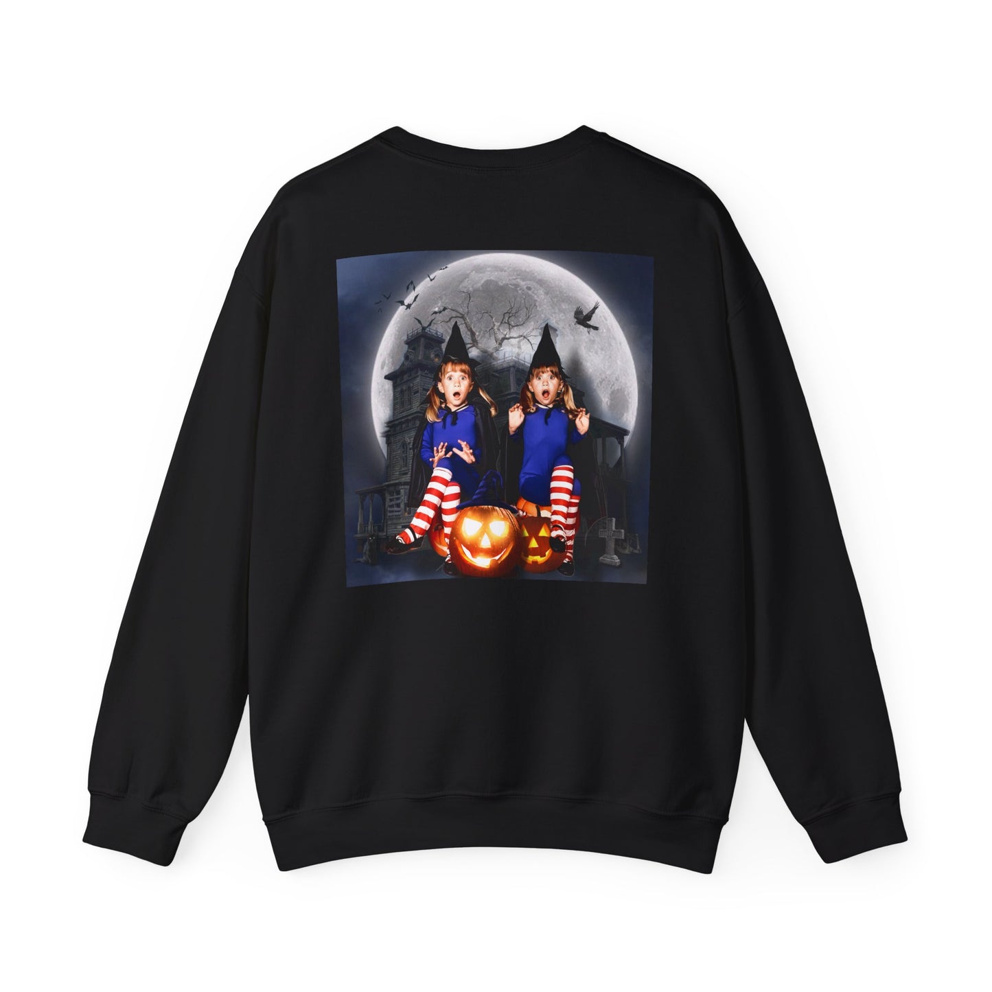 Double Double Design Crewneck Sweatshirt