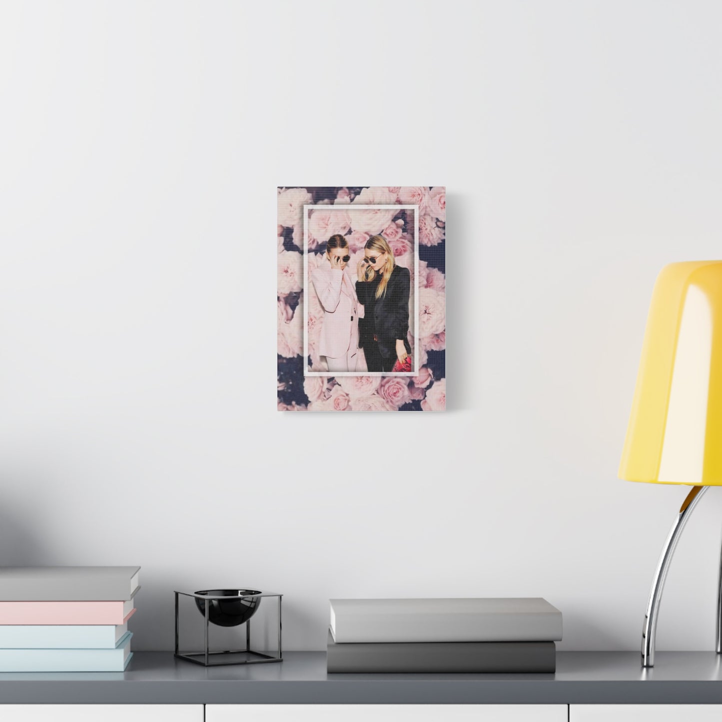 Flower Chic Twins Wall Decor