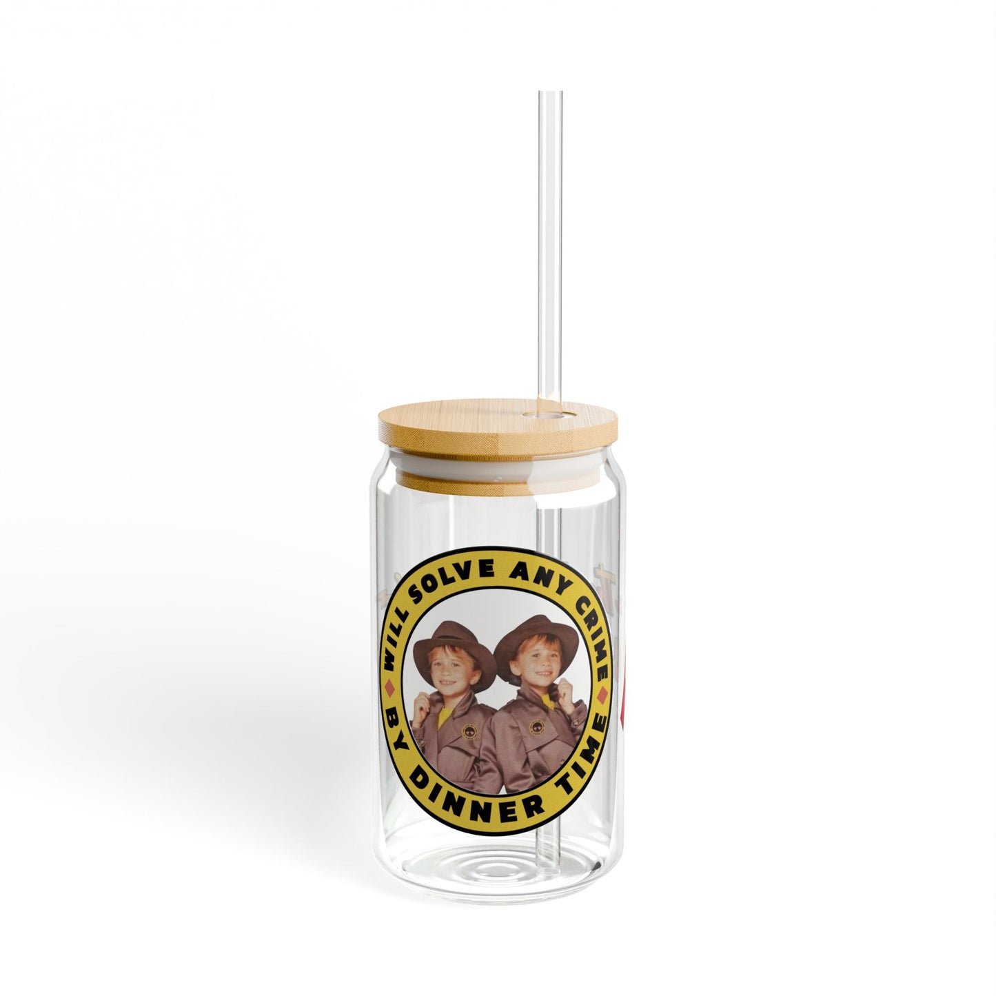 The Dinner Time Sipper Glass, 16oz