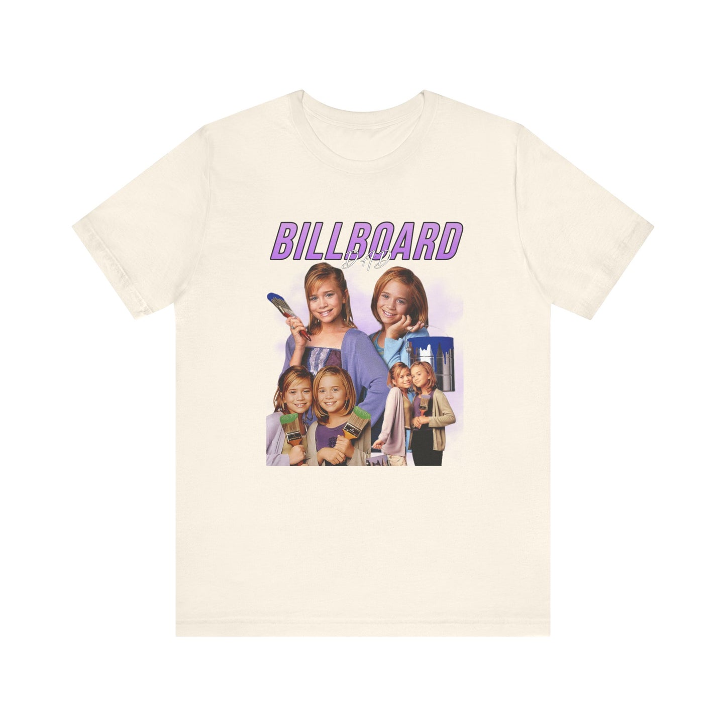 Mary-Kate And Ashley Olsen Billboard Dad Movie Unisex Jersey Short Sleeve Tee 90's Movie Shirt Millennial Shirts