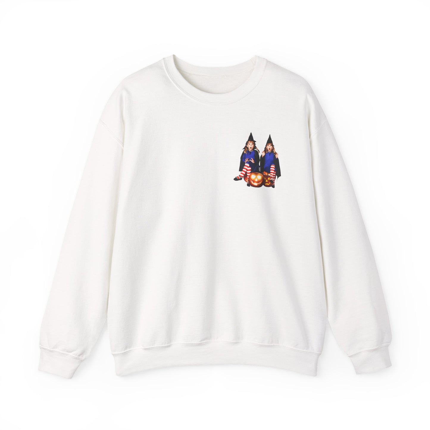 Double Double Design Crewneck Sweatshirt
