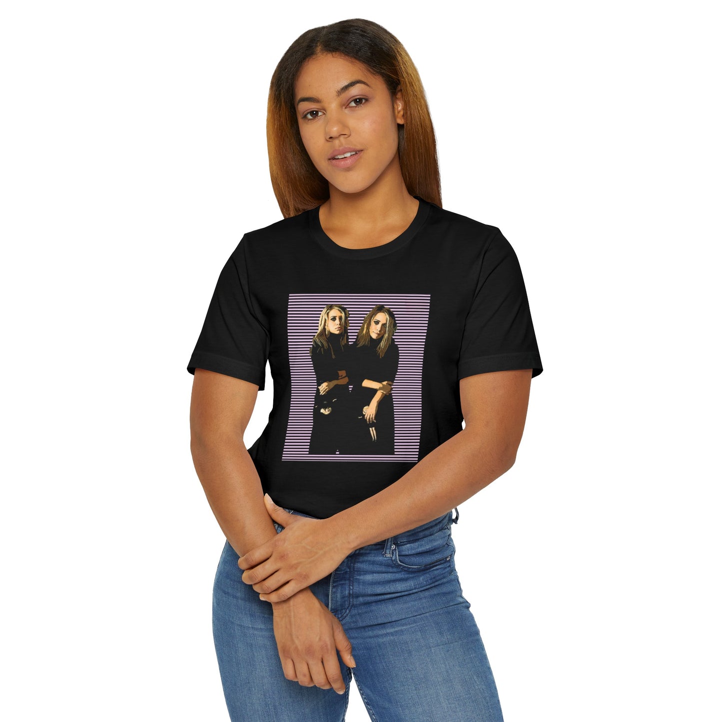 Mary Kate And Ashley Digital Art Unisex Shirt